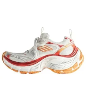 10XL-Sneakers «White Red and Orange Mesh TPU and Rubber» 792778W2MV29670