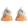 10XL-Sneakers «White Red and Orange Mesh TPU and Rubber» 792778W2MV29670