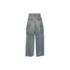 24SS 2-veis denim-Cargo-bukser med glidelås «Blue» 773759TPW534868