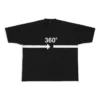 360 Tubular T-skjorte Oversized «Black» 720501TNVD51070