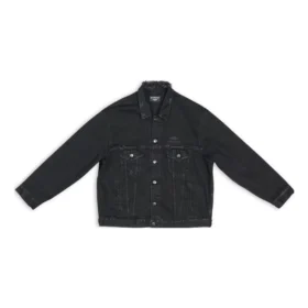 3B Sports Icon-Denim-jakke, stor passform «Svart» 704298TBP471029