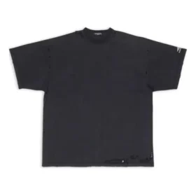 3B Sports Icon Repaired Oversized T-skjorte «Washed Black» 704056TMVA59034