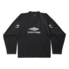 3B Sports Icon Ski langermet T-skjorte, stor passform «Black» 779988TPVQ51000