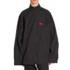 3B Sports Icon treningsskjorte med glidelås «Black Red» 720158TKO481000