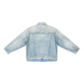 3B Sports vintage-Denim-jakke, stor passform «Light Blue» 704299TJW798469