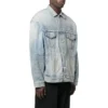 3B Sports vintage-Denim-jakke, stor passform «Light Blue» 704299TJW798469