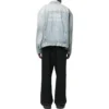 3B Sports vintage-Denim-jakke, stor passform «Light Blue» 704299TJW798469