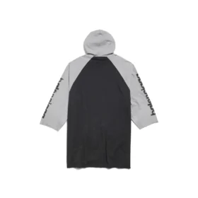3B Stencil Raglan-T-skjorte med hette, oversized «Black» 790403TQVT51083
