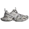 3XL Extreme Lace Sneakers «Brown Grey Beige Mesh and Polyurethane» 778698W3XLL2097