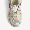 3XL Extreme Lace-Sneakers for kvinner i eggshell/flerfarget