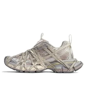 3XL Extreme Lace-sneakers «Lysbeige mesh og polyuretan» 778698W3XLL9191