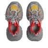 3XL Gradient-Sneakers «Hvit Rød Oransje» 734734W3XGM6711