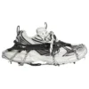 3XL Ski-sneakers «White Black Mesh» 766033W3XR39710