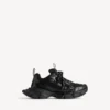 3XL-sneaker for menn i svart