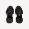 3XL-sneaker for menn i svart