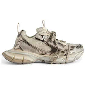 3XL-Sneakers «Beige Mesh and Polyurethane» 734734W3XL59110