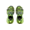 3XL-Sneakers «Fluorescerende grønt mesh og polyuretan» 734734W3XL67019