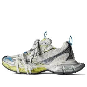 3XL-Sneakers «Hvit, gul og blå mesh» 734731W3XL59074