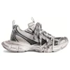 3XL-Sneakers «Hvit og svart mesh og polyuretan» 734731W3XL49710