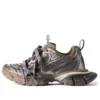 3XL Sneakers Slitte joggesko «Brown Mesh and Polyurethane» 734734W3XL72200