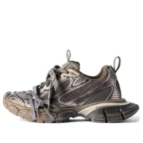 3XL Sneakers Slitte joggesko «Brown Mesh and Polyurethane» 734734W3XL72200