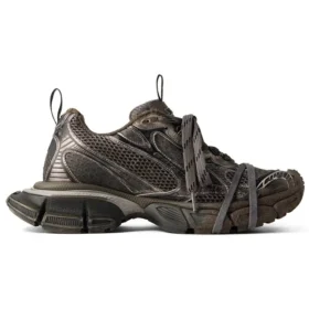 3XL Sneakers Slitte joggesko «Brown Mesh and Polyurethane» 734734W3XL72200