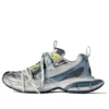 3XL-Sneakers «White Blue Yellow Mesh» 734734W3XL59047
