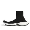 3XL Sokker Sneakers «Black Recycled Knit» 758429W2DG11090