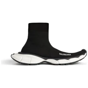 3XL Sokker Sneakers «Black Recycled Knit» 758483W2DG11090