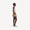 A-linje-boxershorts for kvinner i sandbeige