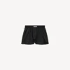 A-linje-boxershorts for kvinner i svart