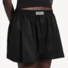 A-linje-boxershorts for kvinner i svart