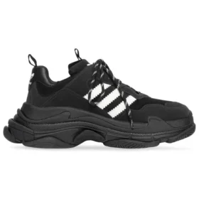 Adidas x Balenciaga Triple S-Sneakers «Black White» 712821W2ZB21090
