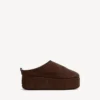 Alaska Soft-mules med plattform for kvinner i lys espresso
