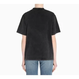Alfabetlogo-trykk, kort ermet, unisex, grå 594599THV851140