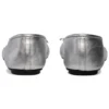 Anatomiske ballerinasko «Silver Shiny Soft Sheepskin» 714260WBFA18001