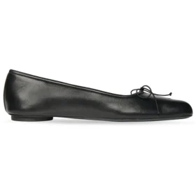 Anatomiske ballerinasko «Svart, skinnende, mykt saueskinn» 714260WBCW01000 Anatomiske ballerinasko «Svart, skinnende, mykt saueskinn» 714260WBCW01000