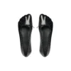 Anatomiske ballerinasko «Svart, skinnende, mykt saueskinn» 714260WBCW01000