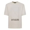 ANNONSEN DIN HER Oversized T-skjorte «Beige» 676589TLVF49054
