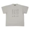 Archives Logos T-skjorte Oversized «Light Grey» 712398TNVQ71342