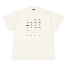 Archives Logos T-skjorte Oversized «White» 712398TNVQ79784