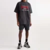 B Autentisk vintage-trøye, oversized T-skjorte «Black» 694576TMVA91000