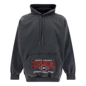 B Authentic Vintage Jersey Oversized-hettegenser «Washed Black» 697879TMVB11000