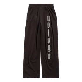 Baggy joggebukse uten logo «Black Grey» 787357TQVK71055