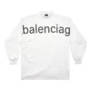 Bal.com Langermet T-skjorte Oversized «White» 739027TOVO19081