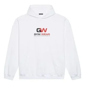 Balenciaga Alphabet Printing Loose hvit for menn 620973TIVD49000