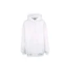 Balenciaga Back Alphabet-hettegenser for menn, langermet, hvit 556113TAV379000