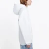 Balenciaga Back Alphabet-hettegenser for menn, langermet, hvit 556113TAV379000
