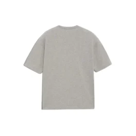 Balenciaga BB-logo-trykk, kortærmet, grå, for menn 544271TCV251300