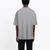 Balenciaga BB-logo-trykk, kortærmet, grå, for menn 544271TCV251300
